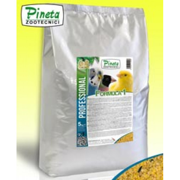 Formula 1  vaječná zmes pre exoti, kanariky, andulky obohatená o semená, kôrovce a mäkkýše 1kg